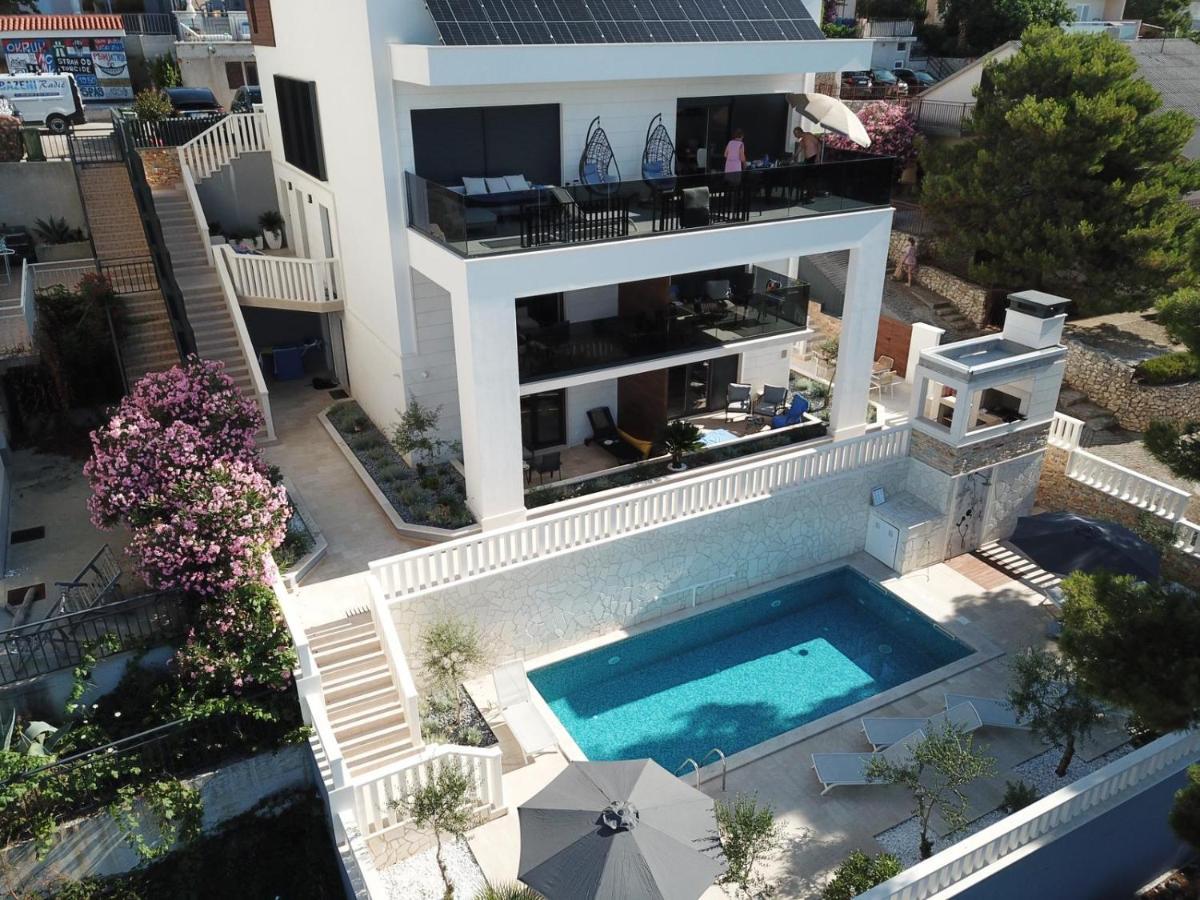 Luxury Beachfront Villa Carlisa Čiovo Exteriér fotografie
