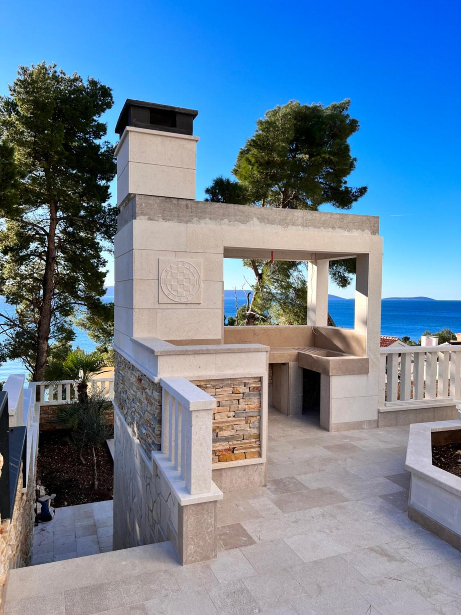 Luxury Beachfront Villa Carlisa Čiovo Exteriér fotografie