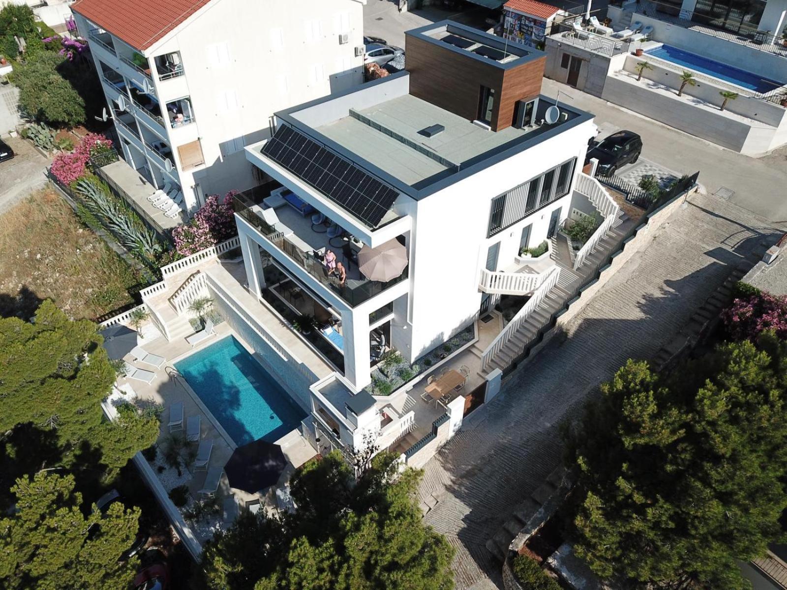Luxury Beachfront Villa Carlisa Čiovo Exteriér fotografie