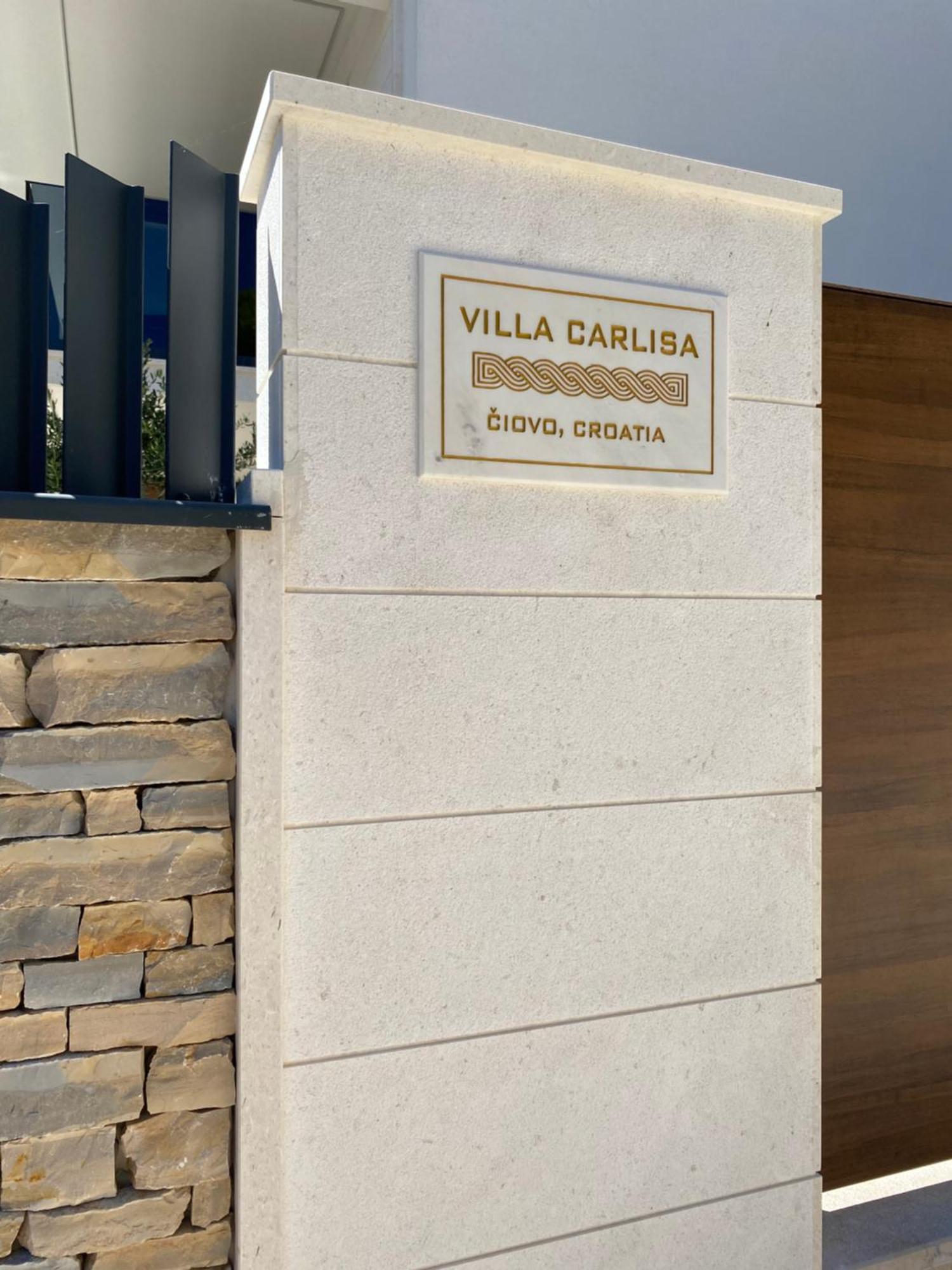Luxury Beachfront Villa Carlisa Čiovo Exteriér fotografie