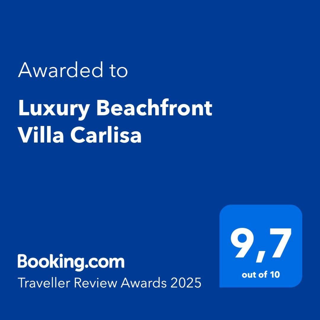 Luxury Beachfront Villa Carlisa Čiovo Exteriér fotografie
